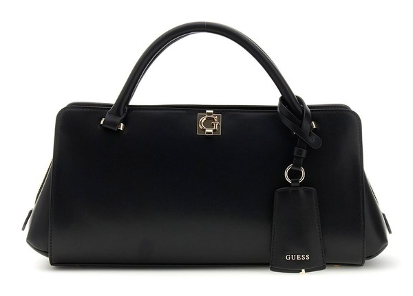 Guess Audrey Girlfriend Satchel S Schultertasche Handtasche Tasche Black Schwarz-image