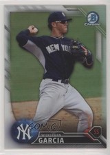 2016 Bowman Chrome Prospects Refractor 165/499 Wilkerman Garcia #BCP164 0c6