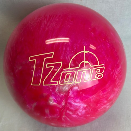 Brunswick TZone Pink Bowling Ball Undrilled 8.5lbs - Picture 3 of 3
