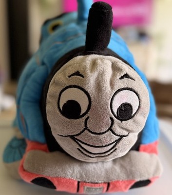 Thomas The Train Plush Cuddle Pillow Soft Stuffed Toy 16  Tank Engine Bed Nap
