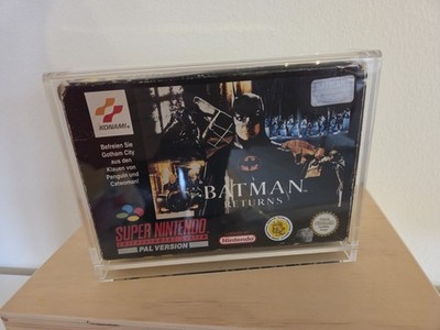 Batman Returns SNES Super Nintendo Mit Verpackung OVP Anleitung Inlay Komplett