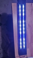 LED Full Spectrum Fish Tank Aquarium Light Fixture Black