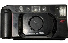 Minolta Freedom Dual AF 35mm Film Point and Shoot Camera Japan