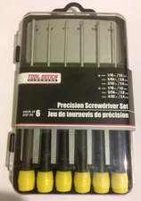 Precision SCREWDRIVER SET 6 Piece Jewelers KIT 3 Slotted + 3 Phillips Small Mini