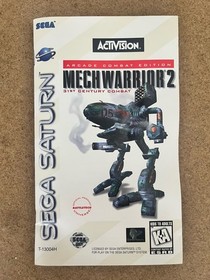 MechWarrior 2: 31st Century Combat - SEGA Saturn NTSC US Game CIB & Reg Card