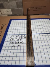 Black and White Ebony  Wood turning  blank  2 1/2" x  1 5/8" x  40 1/2  " EBW349