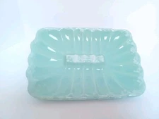 Vintage MCM Mint Green Ceramic Ashtray