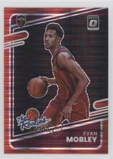 2021-22 Panini Donruss Optic The Rookies Red Pulsar Prizm Evan Mobley #3 1pe9