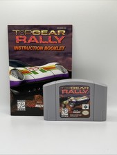 Top Gear Rally Nintendo 64 N64 Game AUTHENTIC OEM w Manual GENUINE TESTED