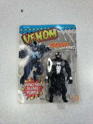 Toy Biz Marvel Super Heroes VENOM Living Skin Slime Pores Action Figure 