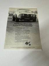 New Print Classic Alfa Romeo GTam GTV Bertone 105 Magazine Advert Wall Art Retro