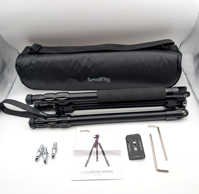 SmallRig CT195 Video Tripod Legs - 73'' Tall, Converts to Monopod (NO HEAD)