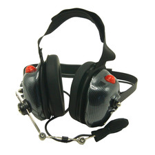 Dual PTT Behind the Head BTH Headset with 5-Pin miniXLR and 3.5mm Jack for Radio