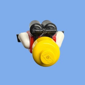 Vintage Lego 6833 M Tron Space Astronaut Minifigure with Air Tanks 1990