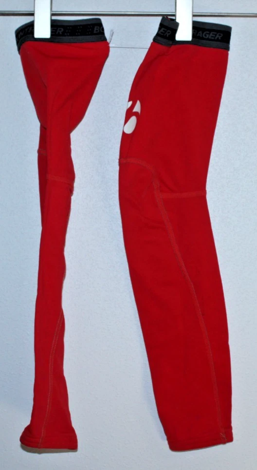 Bontrager Bicycle Thermal Arm Warmers Medium Compression 18" Long 10/6" Wide Red