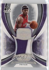 2005-06 SP Game Used Edition Authentic Fabrics 2/75 Morris Peterson Patch ex0