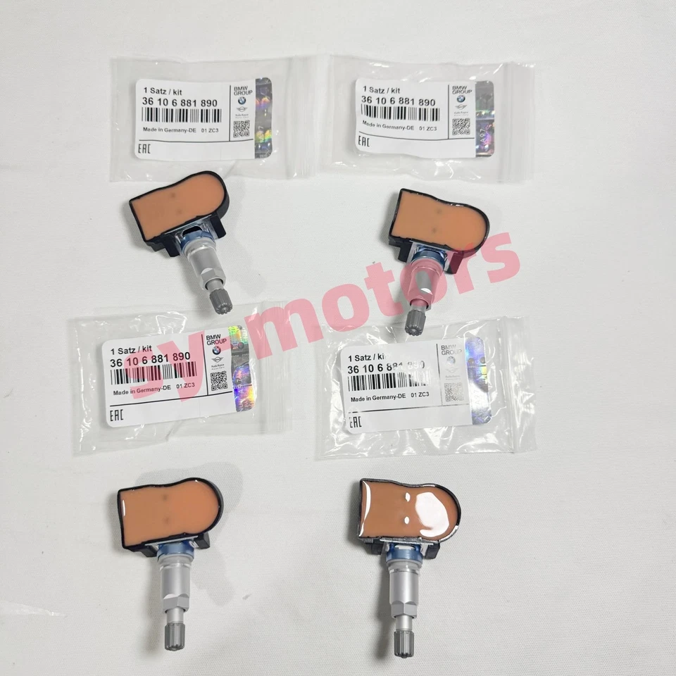 Set of 4  TPMS OEM 36106881890 Tire Pressure Monitoring System Sensor for BMW - Image 4 of 4