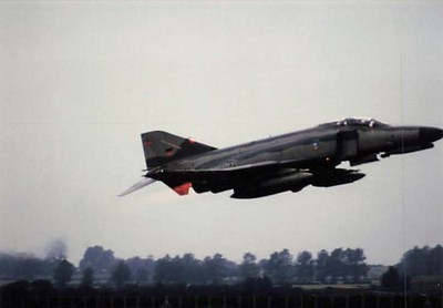Foto McDonnell Douglas F-4 Phantom II Militärflugzeug ca. 9 x 13cm - 9d6263e