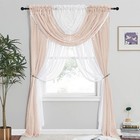 New ListingKids Curtains - Home Decor 4 Pieces Window Treatment Set with Beads Valances .