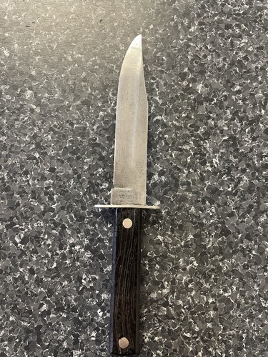 Vintage Imperial fixed blade Hunting Knife PROV R.I. USA - 8-3/4" Overall