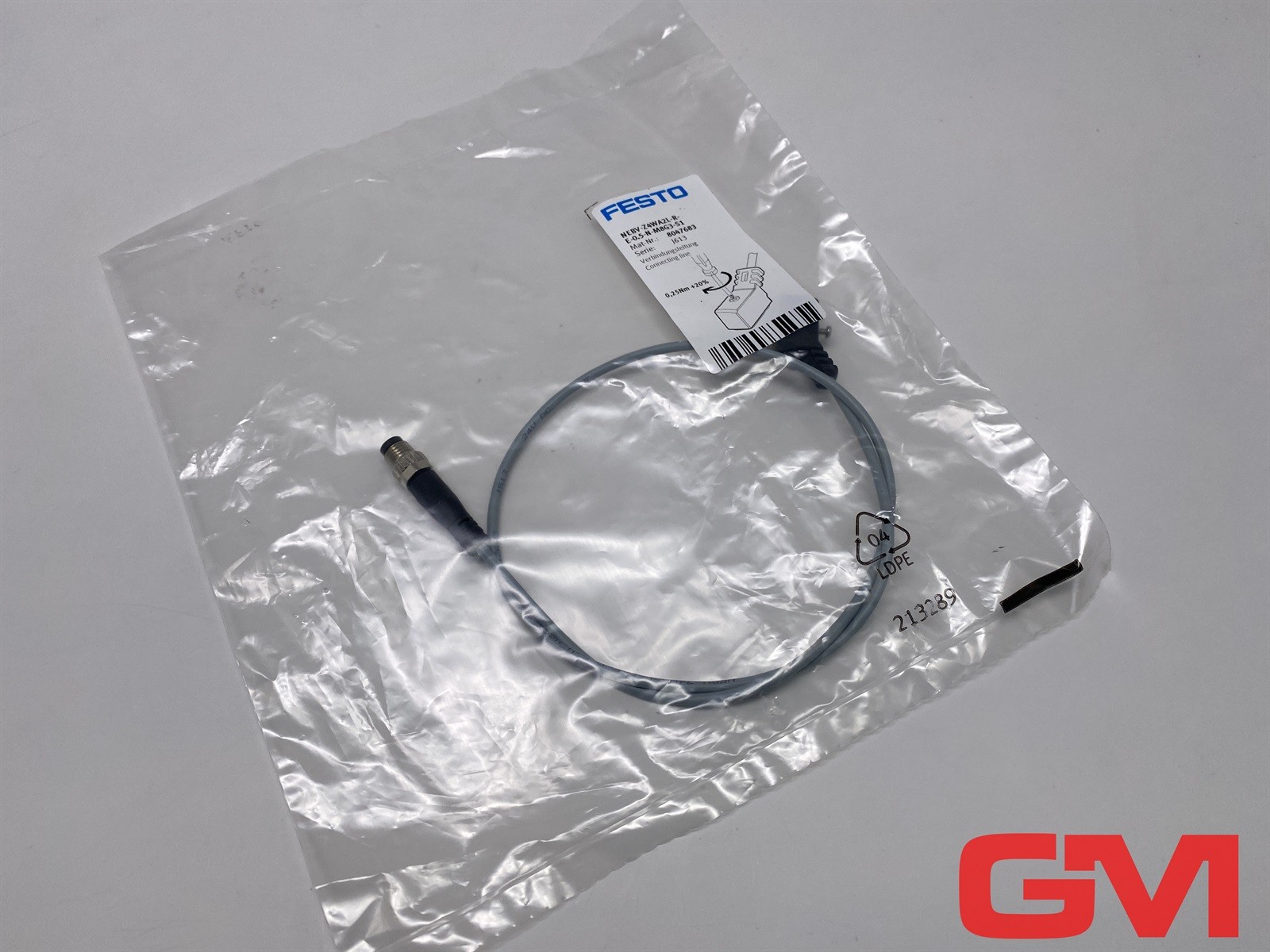 Festo Connecting Cable NEBV-Z4WA2L-R-E-0.5-N-M8G3-S1 8047683