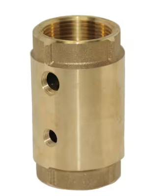 Water Source 1-1/2'' Brass Check Valve Rated At 200 Psi #CV150NL