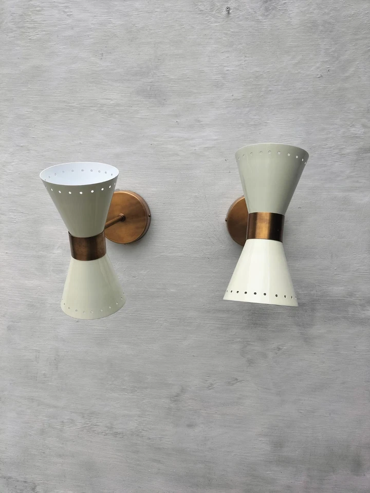 Mid-Century Modern Diabolo Wall Sconces Italian Lighting Fixture Christmas Gift - Image 3 of 4