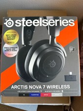 SteelSeries Arctis Nova 7 Wireless Over-Ear Gaming Headset - Black