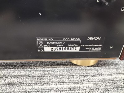 Denon DCD-1650GL CD Player Good Condition from Japan | eBay