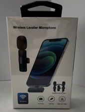 Lavalier Microphone Wireless Audio Video Recording Mini Mic For Android/iPhone