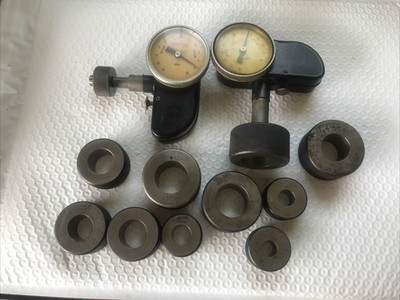 Comtor Dial indicator Test Gauge Mechanical Amplifier Qty 2 Plus Gauges