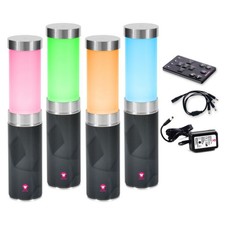 Ape Labs Table Light 2.0 Set of 4 Grey  15W RGBaW Battery Table Lights