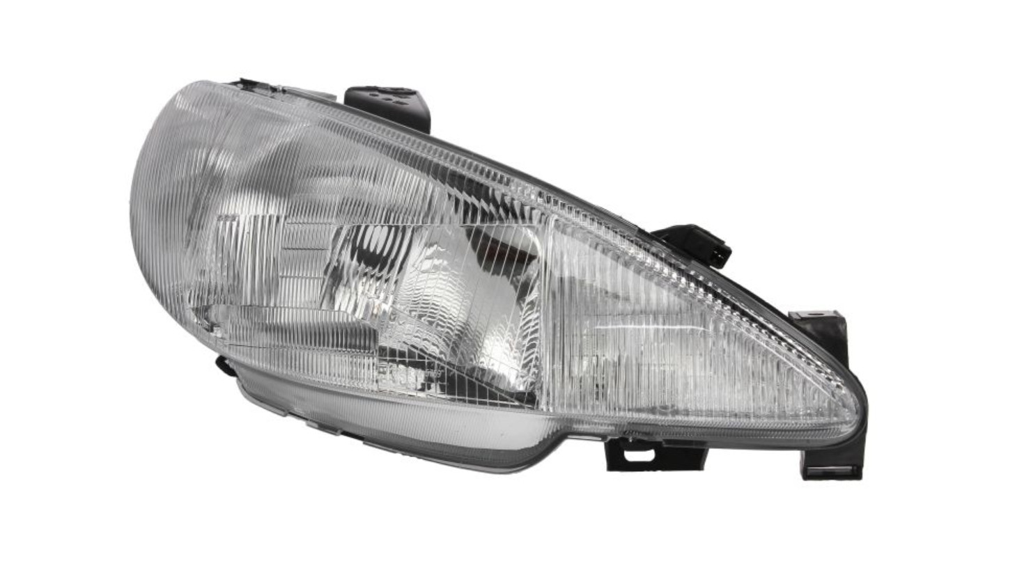 Phare avant droite électrique H4 brisé ? Remplacez le bloc optique de votre Peugeot 206