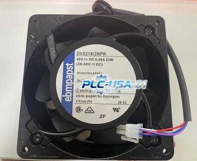 1PCS New Ebmpapst DV5218/2NPR 48V 23W 4-Wire For Vacon Inverter Fan Fast Ship
