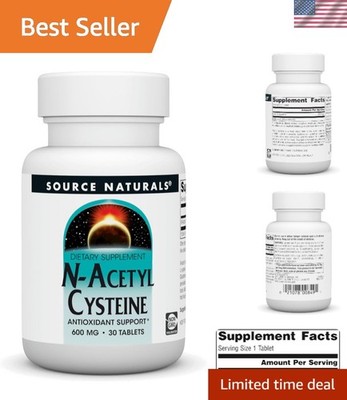 Antioxidant Power: 600 mg N-Acetyl Cysteine Tablets for Lung and Immune Health