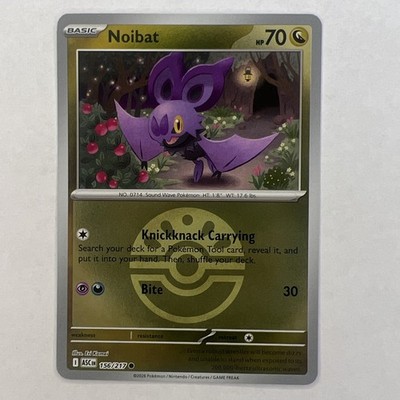 2026 Pokémon Ascended Hereos Noibat 156/217 Basic Sound Wave reverse holo 