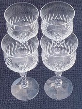 Schott Zweisel Crystallerie 4 Weingläser Desiree Bleikristall 6 1/8" TOP