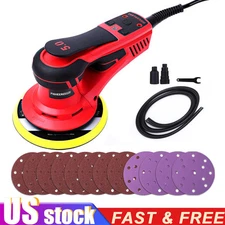 6" Electric Brushless Random Orbital Sander 350W Variable Speed 5.0MM Orbit New