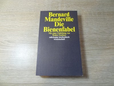 Bernard Mandeville: Die Bienenfabel / Taschenbuch