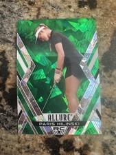 2026 Upper Deck Allure Paris Hilinski Green Quartz Refractor /99 Rookie SP