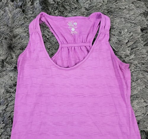 Mountain Hardwear Tank Top Womens XS Purple Racerback Athletic Outdoor Gym Shirt - Picture 10 of 15