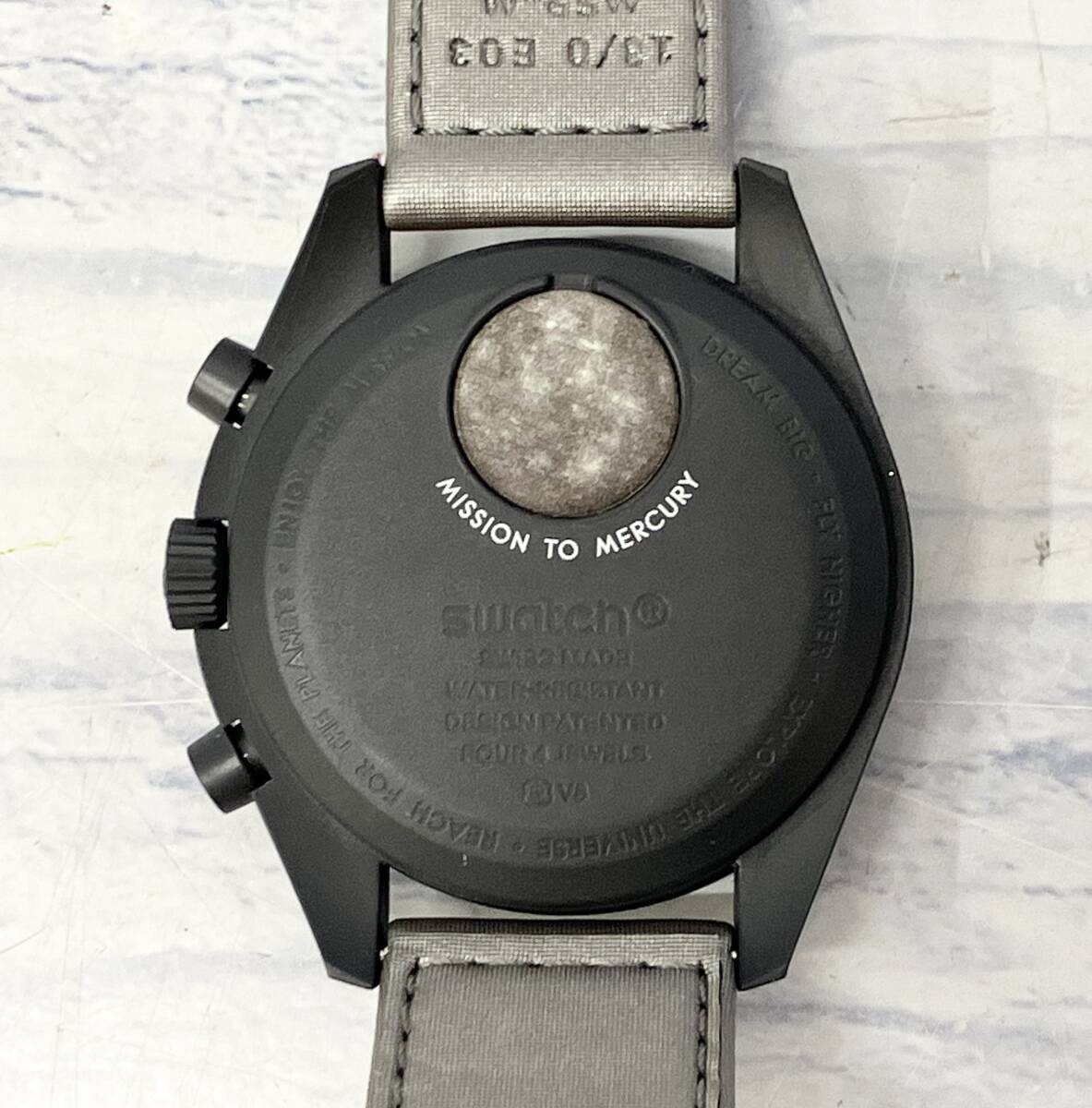 時計 OMEGA swatch MERCURY MISSION TO MERCURY - Bioceramic MoonSwatch Collection