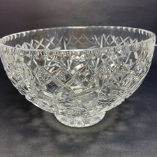 Edinburgh Lead Crystal Cut Glass Classical Collection Fruit Bowl Stunning 1.8kg