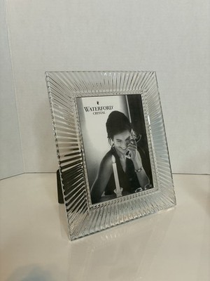 Waterford Crystal SOMERSET Picture Frame 8 3/8'' x 10 3/8'' Fits 5'' x 7'' Photo