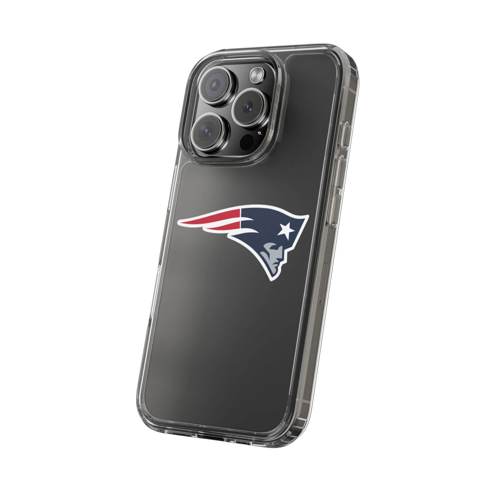 New England Patriots Clear Phone Case for iPhone