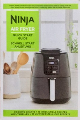Bedienungsanleitung und Quick Start Guide Ninja Hot Air Fryer AF100EU