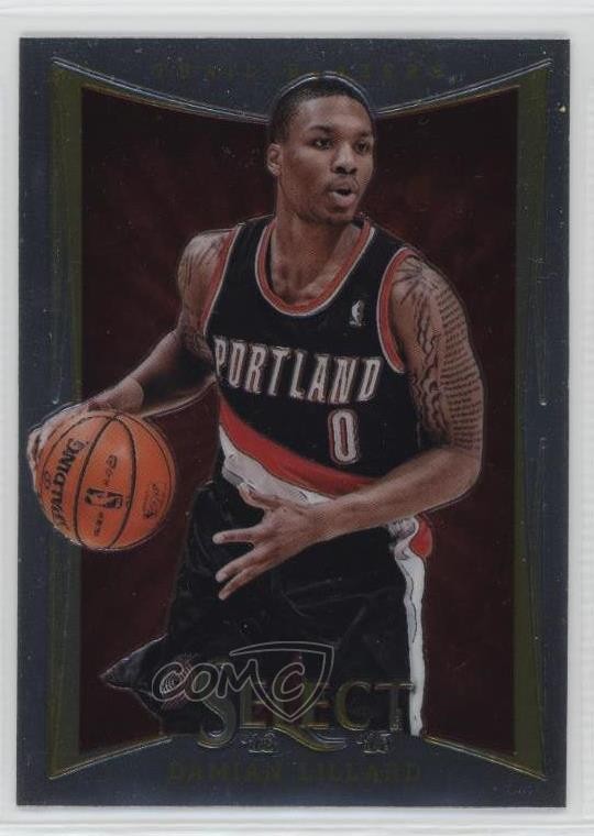 2012-13 Panini Select Damian Lillard #150 00jz
