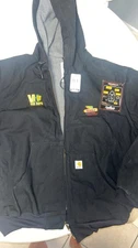 Brand New 3x Carhartt Fleece Line Hooded Jacket Vanhorn/ Dekalb Logo