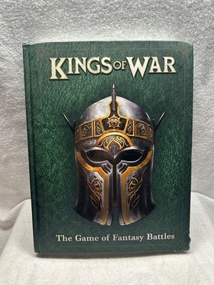 Kings Of War The Game of Fantasy Battles Mantic Used Condition Book