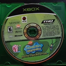 SpongeBob SquarePants Battle for Bikini Bottom PS2 Loose Disc, Tested
